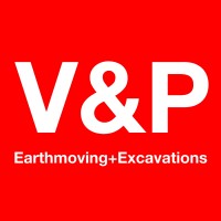 V&P Earthmoving+Excavations Pty Ltd Logo