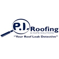 P.I. Roofing and Home Solutions Logo