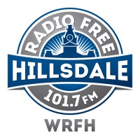 WRFH Radio Free Hillsdale 101.7FM Logo
