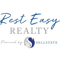 Rest Easy Realty powered by Sellstate Logo