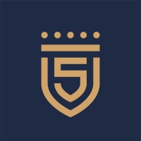 5 Clubs Golf Logo