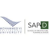 UM6P - SAP+D School of Architecture, Planning & Design Logo
