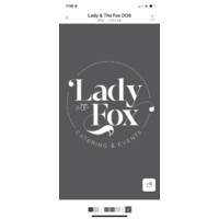 Lady & The Fox catering and events Logo