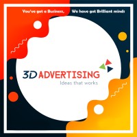 3D advertising Logo