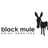 Black Mule Print Services Logo