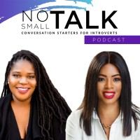 No Small Talk Podcast Logo