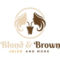 Blond & Brown Juicebars Logo