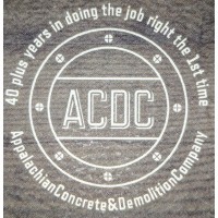 Appalachian Concrete Demolition Company (ACDC) Logo