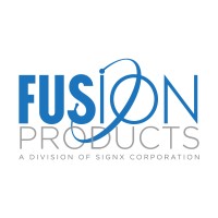 Fusion Products a Division of SignX Logo