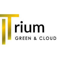 ITrium Green & Cloud Logo