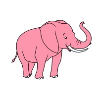 Pink Elephant Mortgage Logo