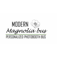 Modern Magnolia Bus Logo