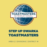 Step Up Dwarka Toastmasters Club Logo