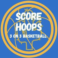Score Hoops 3 on 3 Basketball Logo