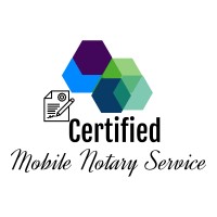 Certified Mobile Notary Service Logo