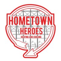 Hometown Heroes Heating and Cooling Logo