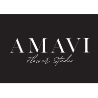 AMAVI Flower Studio Logo