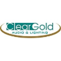 Clear Gold Audio & Lighting Logo