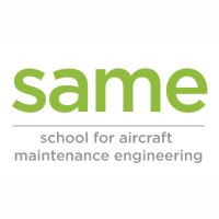 School for Aircraft Maintenance Engineering (SAME) Logo