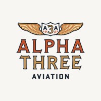 Alpha Three Aviation Logo