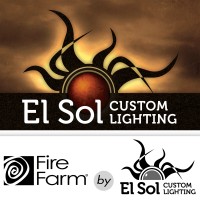 El Sol Custom Ltg + FireFarm By ElSol Logo