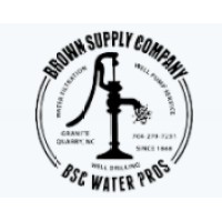 Brown Well & Water Supply Logo