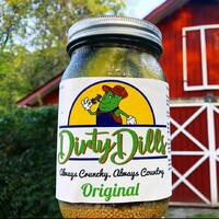 Dirty Dills Pickles Logo