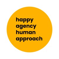 happy agency human approach Logo