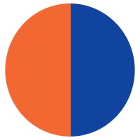 Orange Blue Supervision Logo