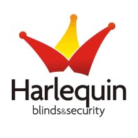 Harlequin Blinds and Security Logo