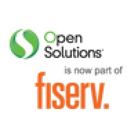 Open Solutions is now part of Fiserv. Please follow Fiserv at LinkedIn.com/company/Fiserv Logo