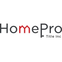 HomePro Title, Inc Logo