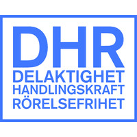 DHR - Delaktighet, Handlingskraft, Rörelsefrihet Logo