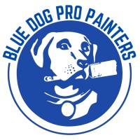 Blue Dog Pro Painters Logo
