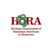 Heritage Organization of Romanian Americans in Minnesota Logo