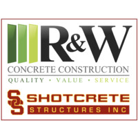 Shotcrete Structures East/R&W Concrete Construction Inc. Logo