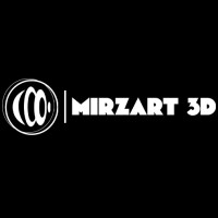 Mirzart 3D Logo