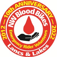 North West Blood Bikes - Lancashire and Lakes Logo