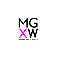 Modern Gen X Woman Logo