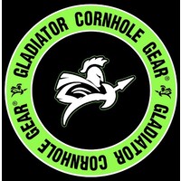 Gladiator Cornhole Gear Logo