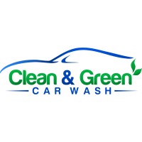 Clean & Green Car Wash Logo