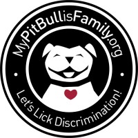 My Pit Bull is Family Logo