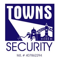 Towns Security | Electronic Security System Supplier | CCTV | Access Control | Alarm | Back to Base Logo