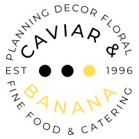 Caviar & Banana Events Logo