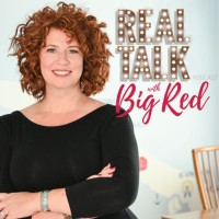 Denise Petti: Real Talk with Big Red Logo