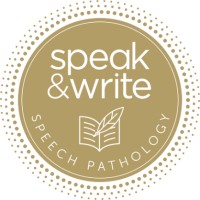 Speak & Write Speech Pathology Logo