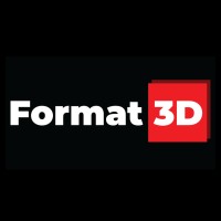 Format 3D - 3D visualization and 3D modeling Logo