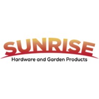Sunrise Hardware and Garden Products Logo