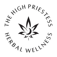 The High Priestess Herbal Wellness Logo