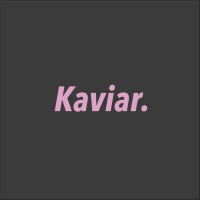 Kaviar. Logo